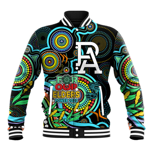 custom-port-adelaide-football-aboriginal-art-baseball-jacket-naidoc-indigenous-tribal