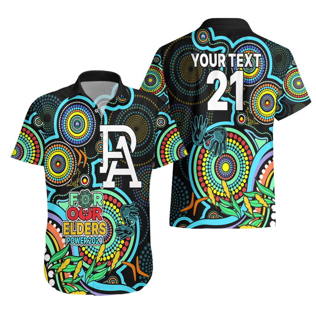 custom-port-adelaide-football-aboriginal-art-hawaiian-shirt-naidoc-indigenous-tribal