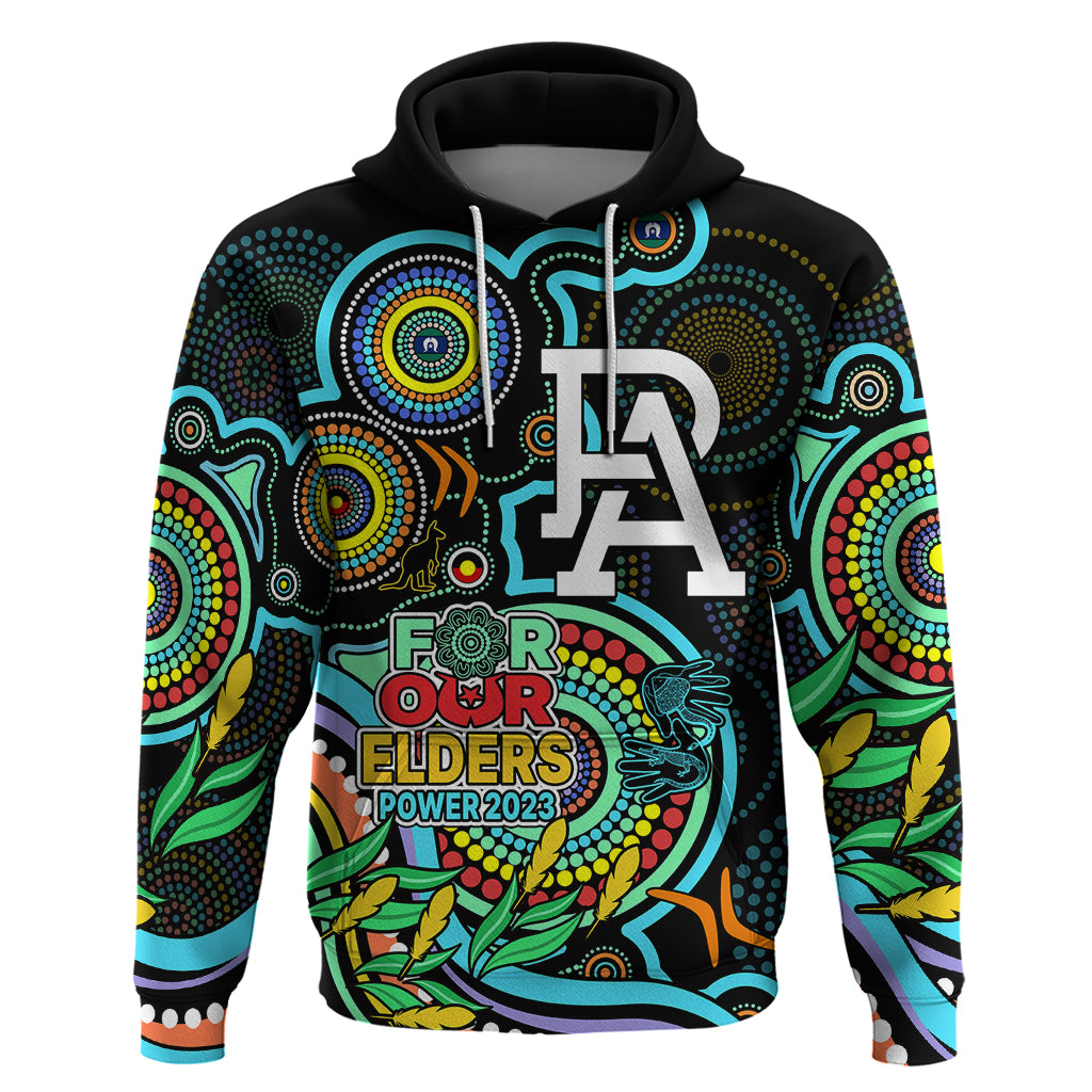custom-port-adelaide-football-aboriginal-art-hoodie-naidoc-indigenous-tribal