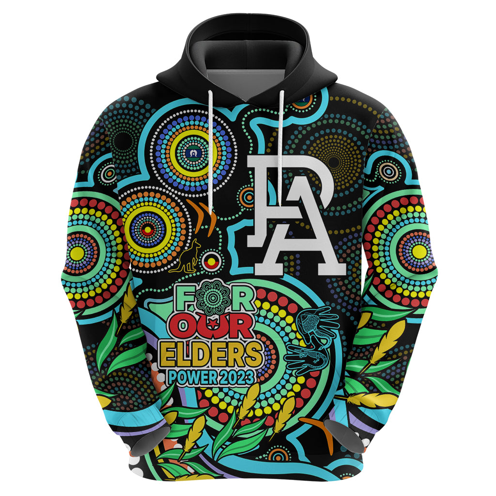 custom-port-adelaide-football-aboriginal-art-hoodie-naidoc-indigenous-tribal
