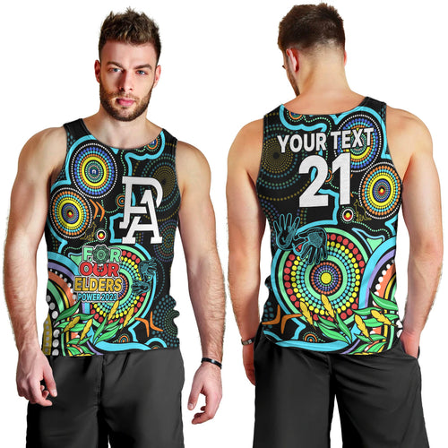 custom-port-adelaide-football-aboriginal-art-men-tank-top-naidoc-indigenous-tribal
