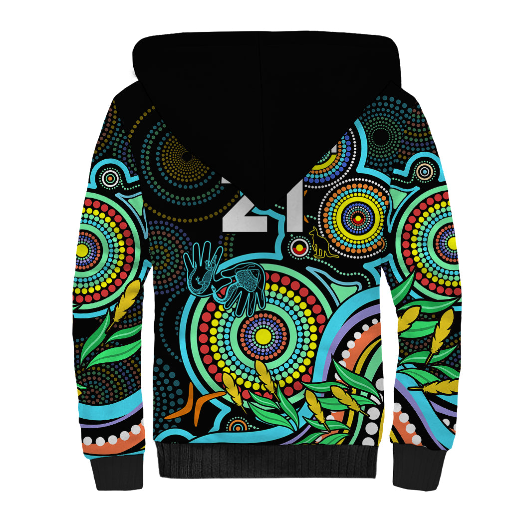 custom-port-adelaide-football-aboriginal-art-sherpa-hoodie-naidoc-indigenous-tribal