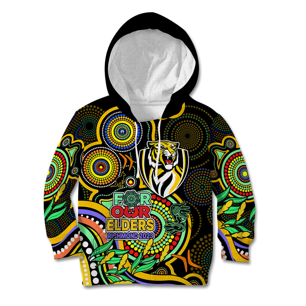 richmond-football-aboriginal-art-kid-hoodie-naidoc-indigenous-tribal