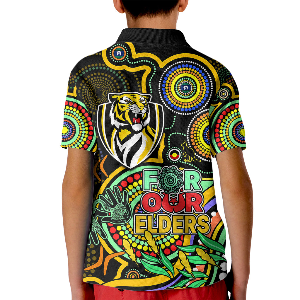 richmond-football-aboriginal-art-kid-polo-shirt-naidoc-indigenous-tribal
