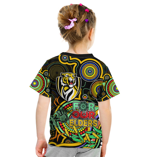 richmond-football-aboriginal-art-kid-t-shirt-naidoc-indigenous-tribal