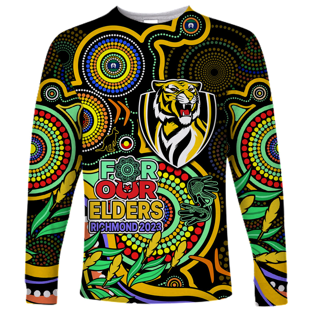 richmond-football-aboriginal-art-long-sleeve-shirt-naidoc-indigenous-tribal