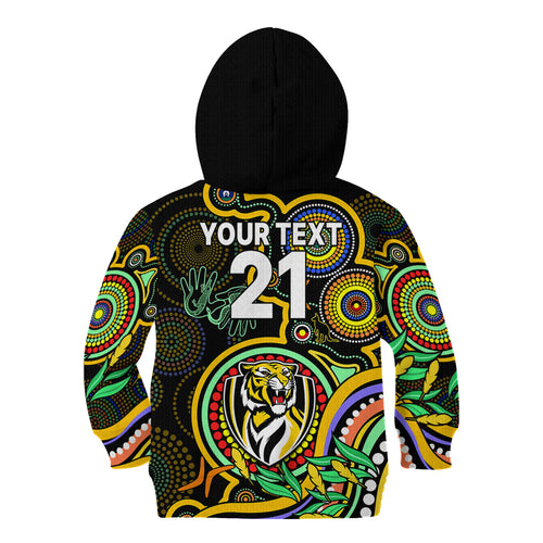 custom-richmond-football-aboriginal-art-kid-hoodie-naidoc-indigenous-tribal