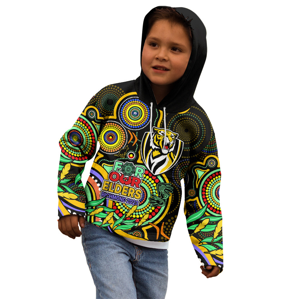 custom-richmond-football-aboriginal-art-kid-hoodie-naidoc-indigenous-tribal