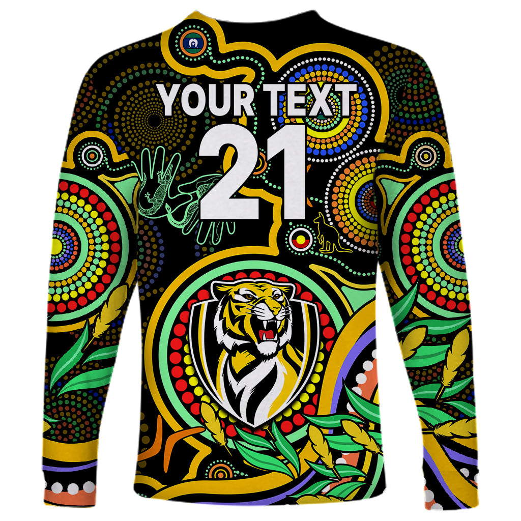 custom-richmond-football-aboriginal-art-long-sleeve-shirt-naidoc-indigenous-tribal