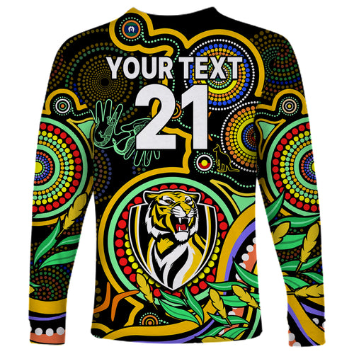 custom-richmond-football-aboriginal-art-long-sleeve-shirt-naidoc-indigenous-tribal