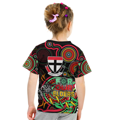 st-kilda-football-aboriginal-art-kid-t-shirt-naidoc-indigenous-tribal