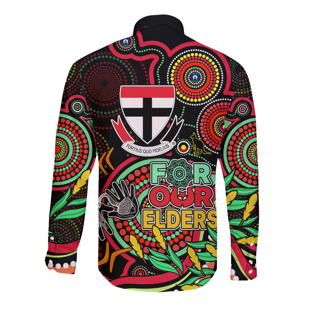st-kilda-football-aboriginal-art-long-sleeve-button-shirt-naidoc-indigenous-tribal