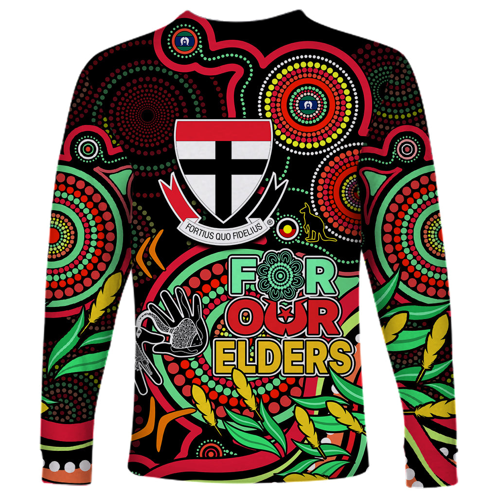 st-kilda-football-aboriginal-art-long-sleeve-shirt-naidoc-indigenous-tribal