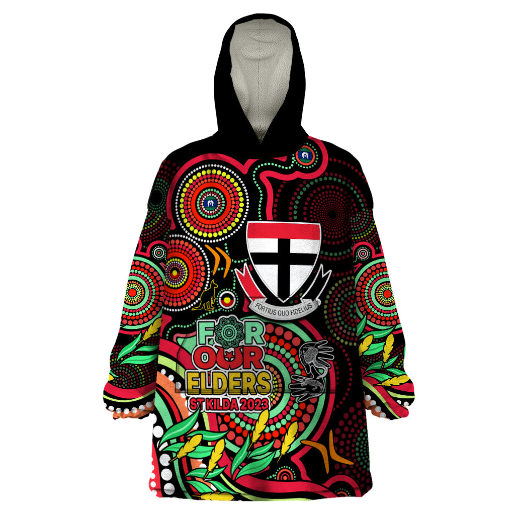 custom-st-kilda-football-aboriginal-art-wearable-blanket-hoodie-naidoc-indigenous-tribal
