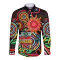suns-football-aboriginal-art-long-sleeve-button-shirt-naidoc-indigenous-tribal