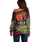 suns-football-aboriginal-art-off-shoulder-sweater-naidoc-indigenous-tribal