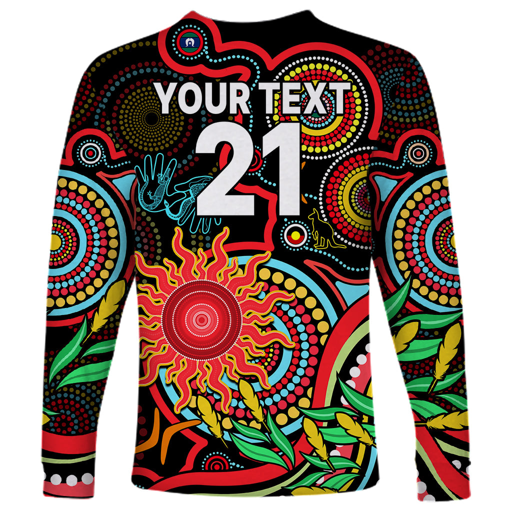 custom-suns-football-aboriginal-art-long-sleeve-shirt-naidoc-indigenous-tribal