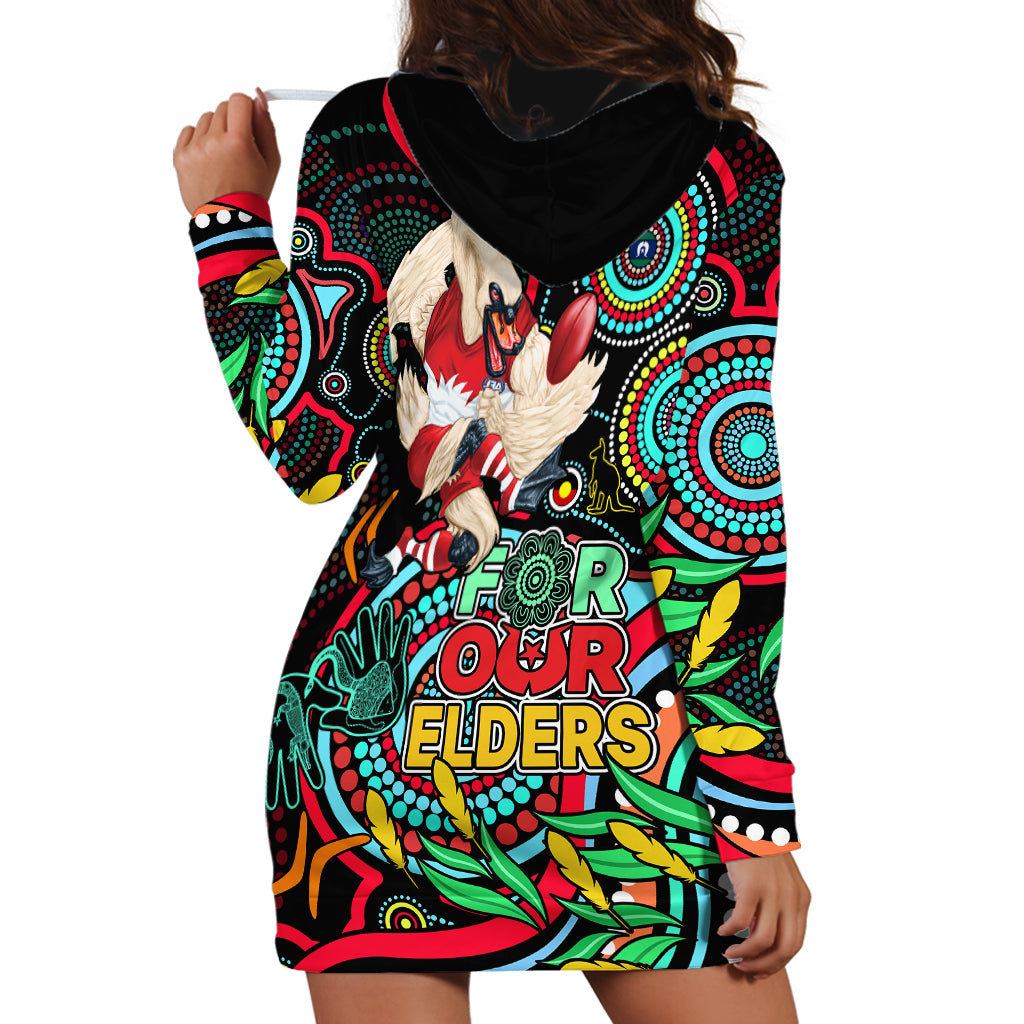 swans-football-aboriginal-art-hoodie-dress-naidoc-indigenous-tribal