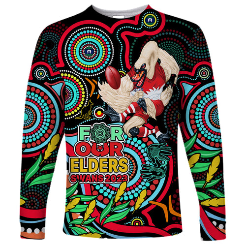 swans-football-aboriginal-art-long-sleeve-shirt-naidoc-indigenous-tribal