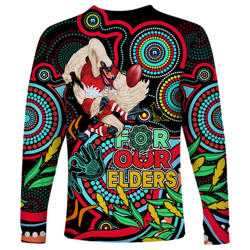 swans-football-aboriginal-art-long-sleeve-shirt-naidoc-indigenous-tribal