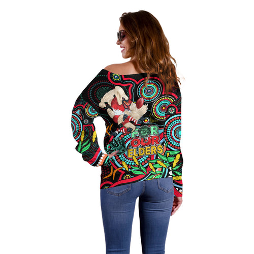 swans-football-aboriginal-art-off-shoulder-sweater-naidoc-indigenous-tribal