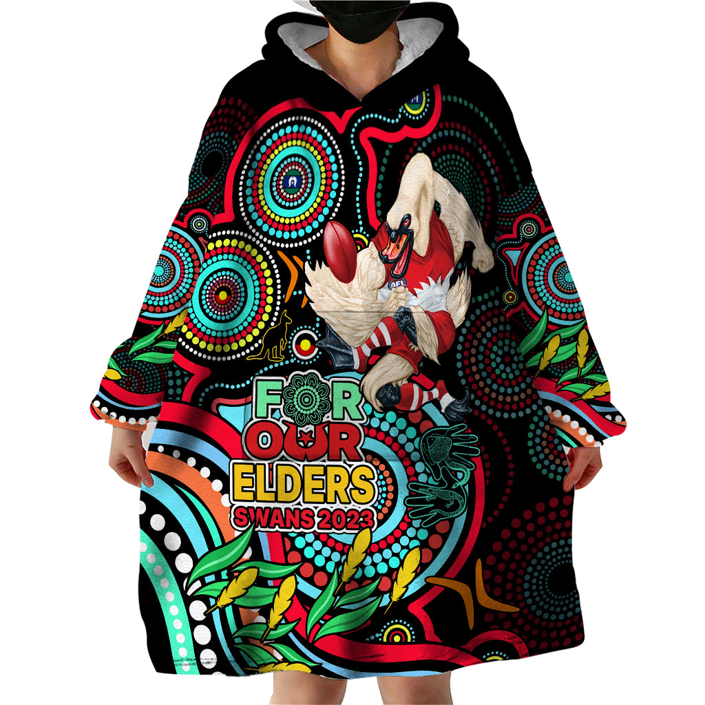 swans-football-aboriginal-art-wearable-blanket-hoodie-naidoc-indigenous-tribal