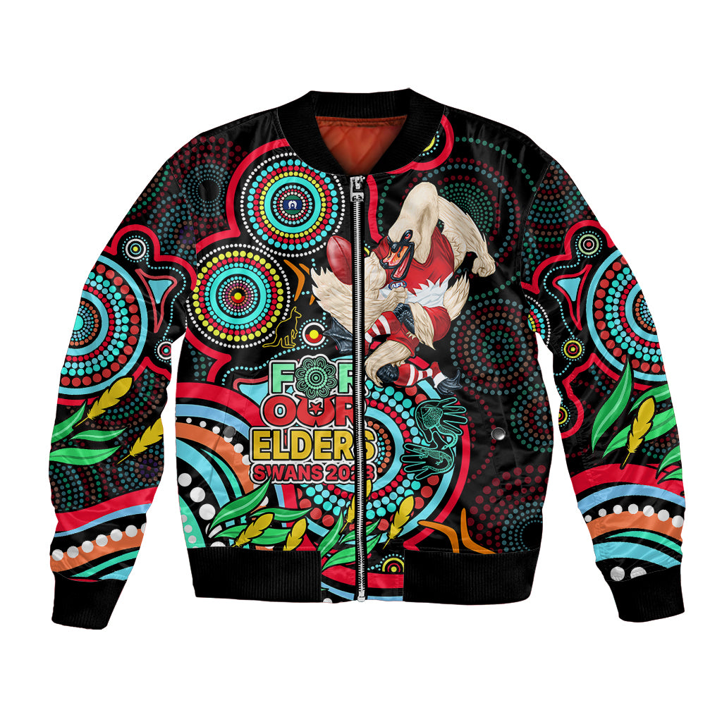 custom-swans-football-aboriginal-art-bomber-jacket-naidoc-indigenous-tribal