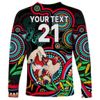custom-swans-football-aboriginal-art-long-sleeve-shirt-naidoc-indigenous-tribal