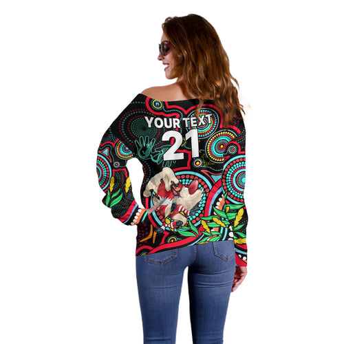 custom-swans-football-aboriginal-art-off-shoulder-sweater-naidoc-indigenous-tribal