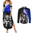 personalised-aotearoa-rugby-couples-matching-summer-maxi-dress-and-long-sleeve-button-shirts-all-black-maori-fern