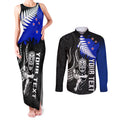 personalised-aotearoa-rugby-couples-matching-tank-maxi-dress-and-long-sleeve-button-shirts-all-black-maori-fern