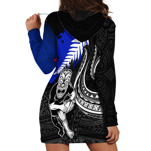 personalised-aotearoa-rugby-hoodie-dress-all-black-maori-fern