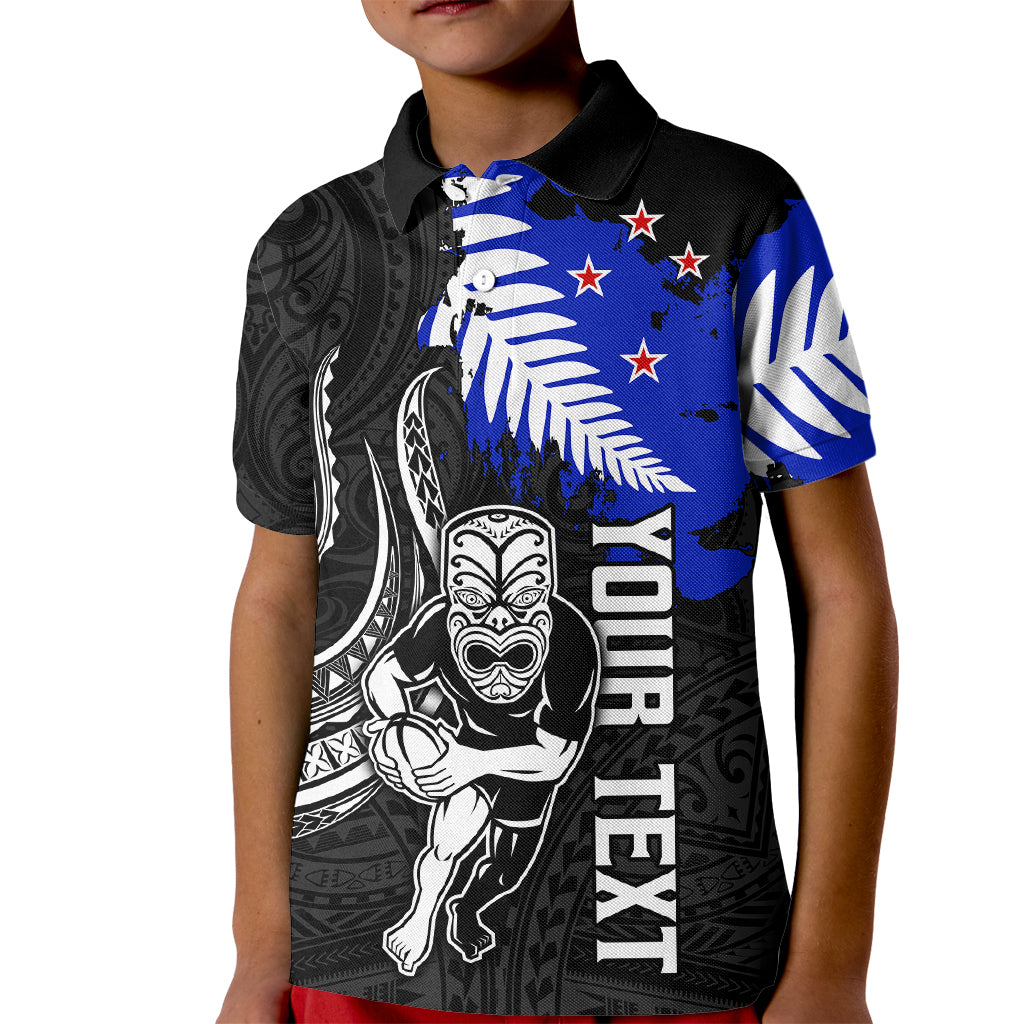 personalised-aotearoa-rugby-kid-polo-shirt-all-black-maori-fern
