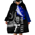 personalised-aotearoa-rugby-wearable-blanket-hoodie-all-black-maori-fern