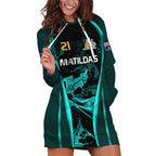 custom-matildas-australia-soccer-hoodie-dress-liquid-marble-texture-vibe