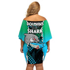 nrl-combine-rabbitohs-and-shark-off-shoulder-short-dress-sporty-style
