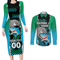 custom-nrl-combine-rabbitohs-and-shark-couples-matching-long-sleeve-bodycon-dress-and-long-sleeve-button-shirts-sporty-style