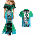 custom-nrl-combine-rabbitohs-and-shark-couples-matching-mermaid-dress-and-hawaiian-shirt-sporty-style