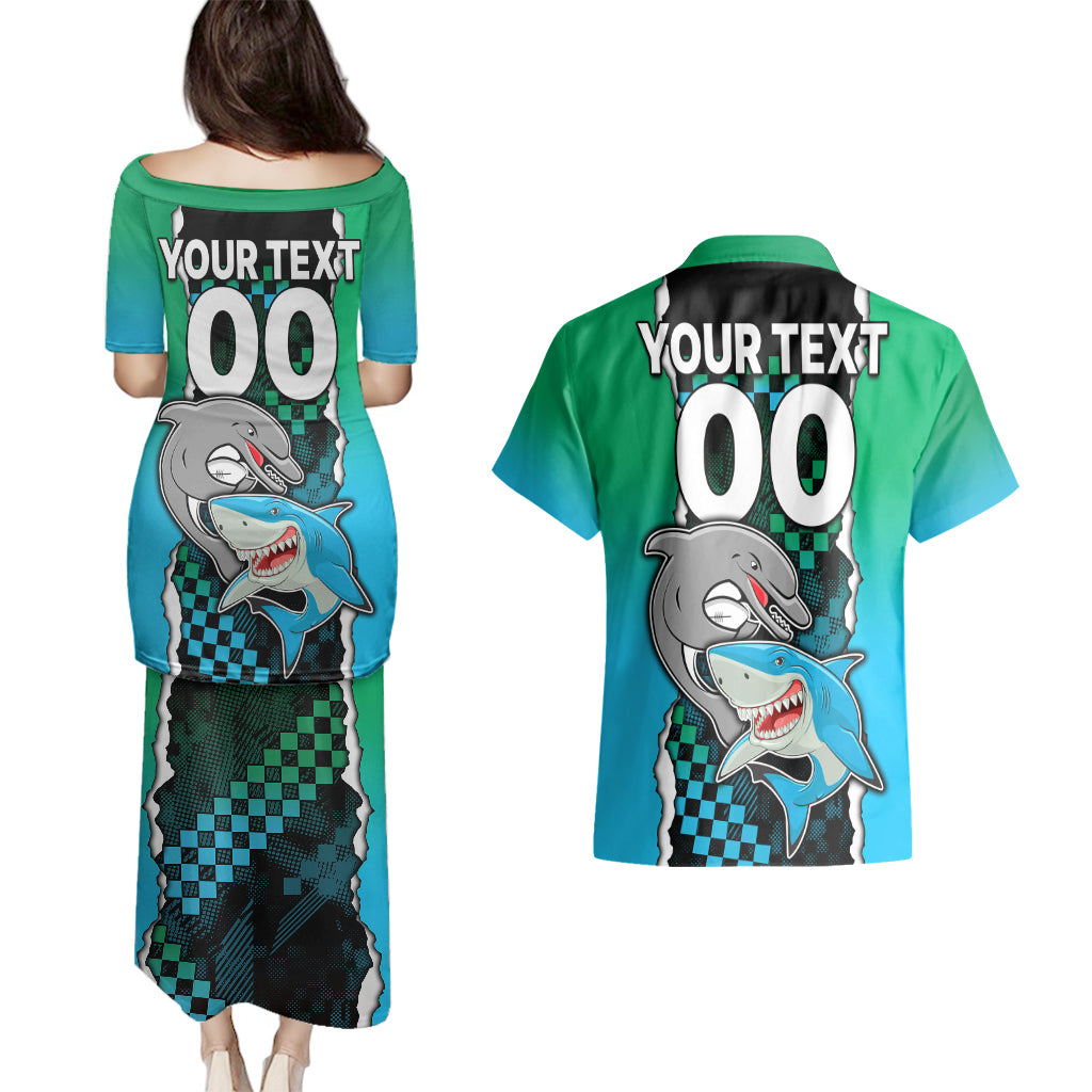custom-nrl-combine-rabbitohs-and-shark-couples-matching-puletasi-dress-and-hawaiian-shirt-sporty-style