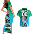 custom-nrl-combine-rabbitohs-and-shark-couples-matching-short-sleeve-bodycon-dress-and-hawaiian-shirt-sporty-style