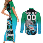 custom-nrl-combine-rabbitohs-and-shark-couples-matching-short-sleeve-bodycon-dress-and-long-sleeve-button-shirts-sporty-style