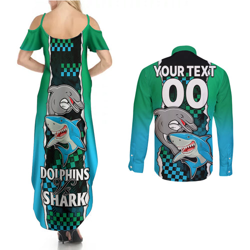 custom-nrl-combine-rabbitohs-and-shark-couples-matching-summer-maxi-dress-and-long-sleeve-button-shirts-sporty-style