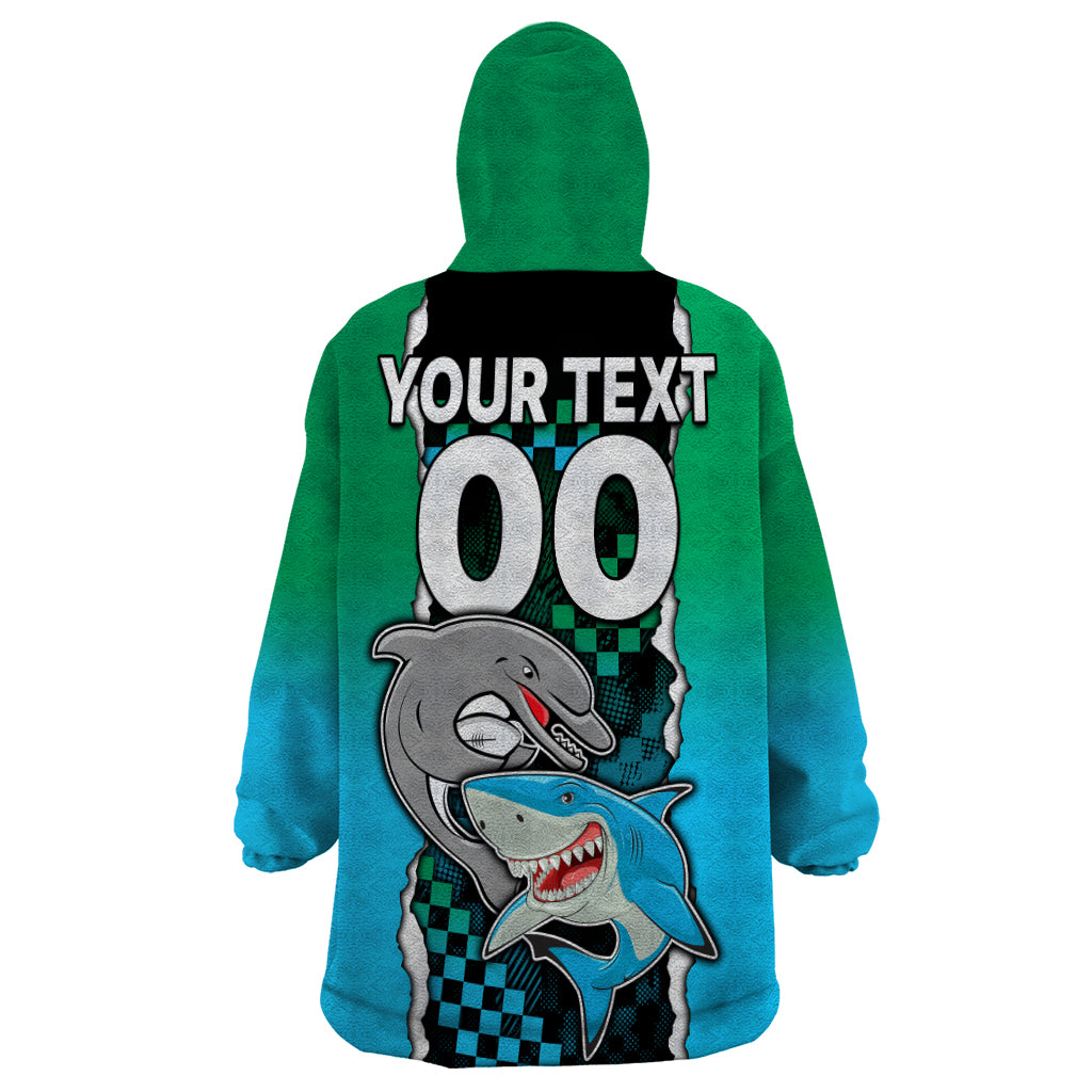custom-nrl-combine-rabbitohs-and-shark-wearable-blanket-hoodie-sporty-style