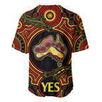 australia-vote-yes-baseball-jersey-indigenous-voice-2023-maps-to-parliament-australia