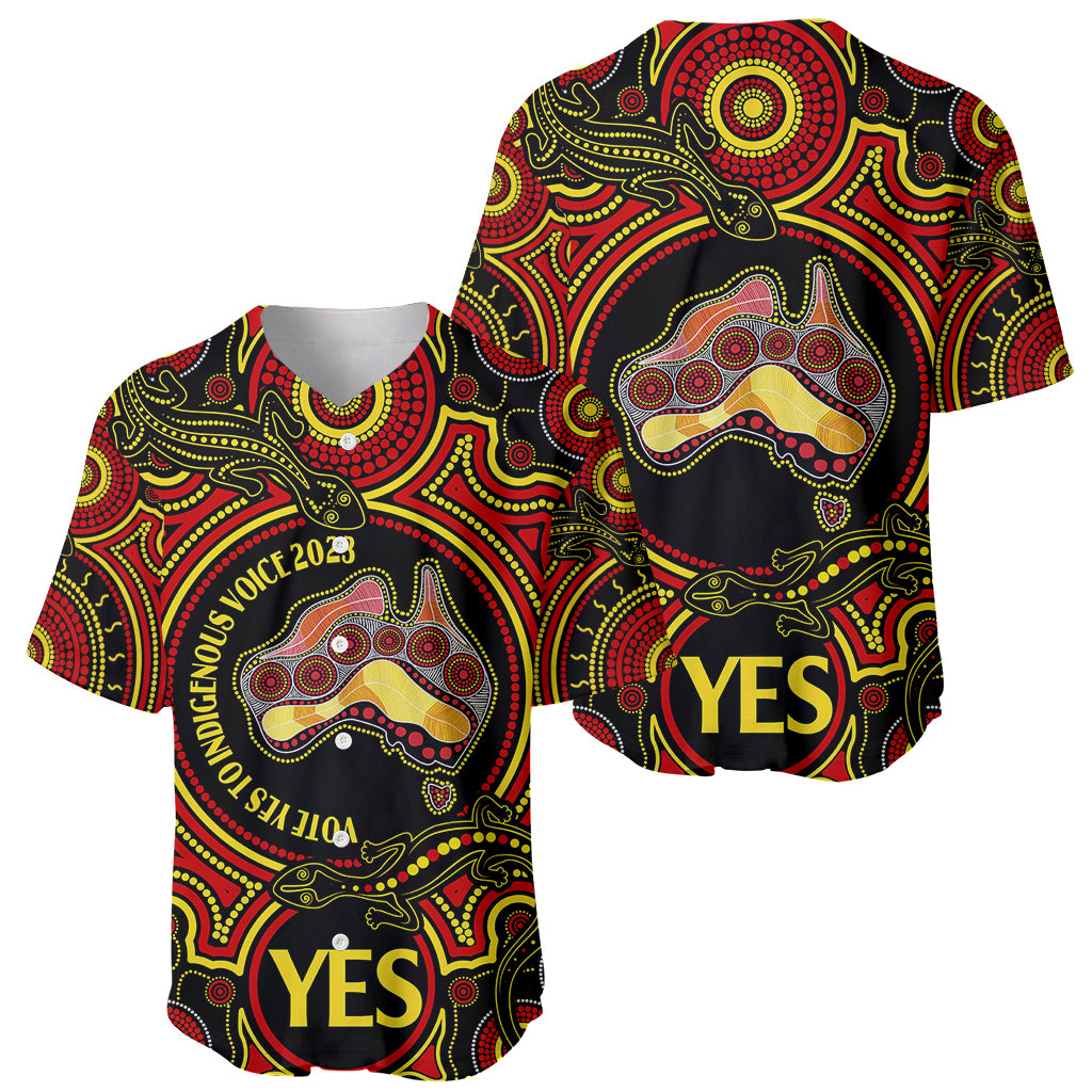 australia-vote-yes-baseball-jersey-indigenous-voice-2023-maps-to-parliament-australia