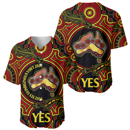australia-vote-yes-baseball-jersey-indigenous-voice-2023-maps-to-parliament-australia