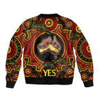 australia-vote-yes-bomber-jacket-indigenous-voice-2023-maps-to-parliament-australia