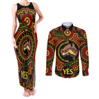 australia-vote-yes-couples-matching-tank-maxi-dress-and-long-sleeve-button-shirts-indigenous-voice-2023-maps-to-parliament-australia