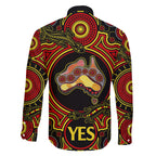 australia-vote-yes-family-matching-mermaid-dress-and-hawaiian-shirt-indigenous-voice-2023-maps-to-parliament-australia