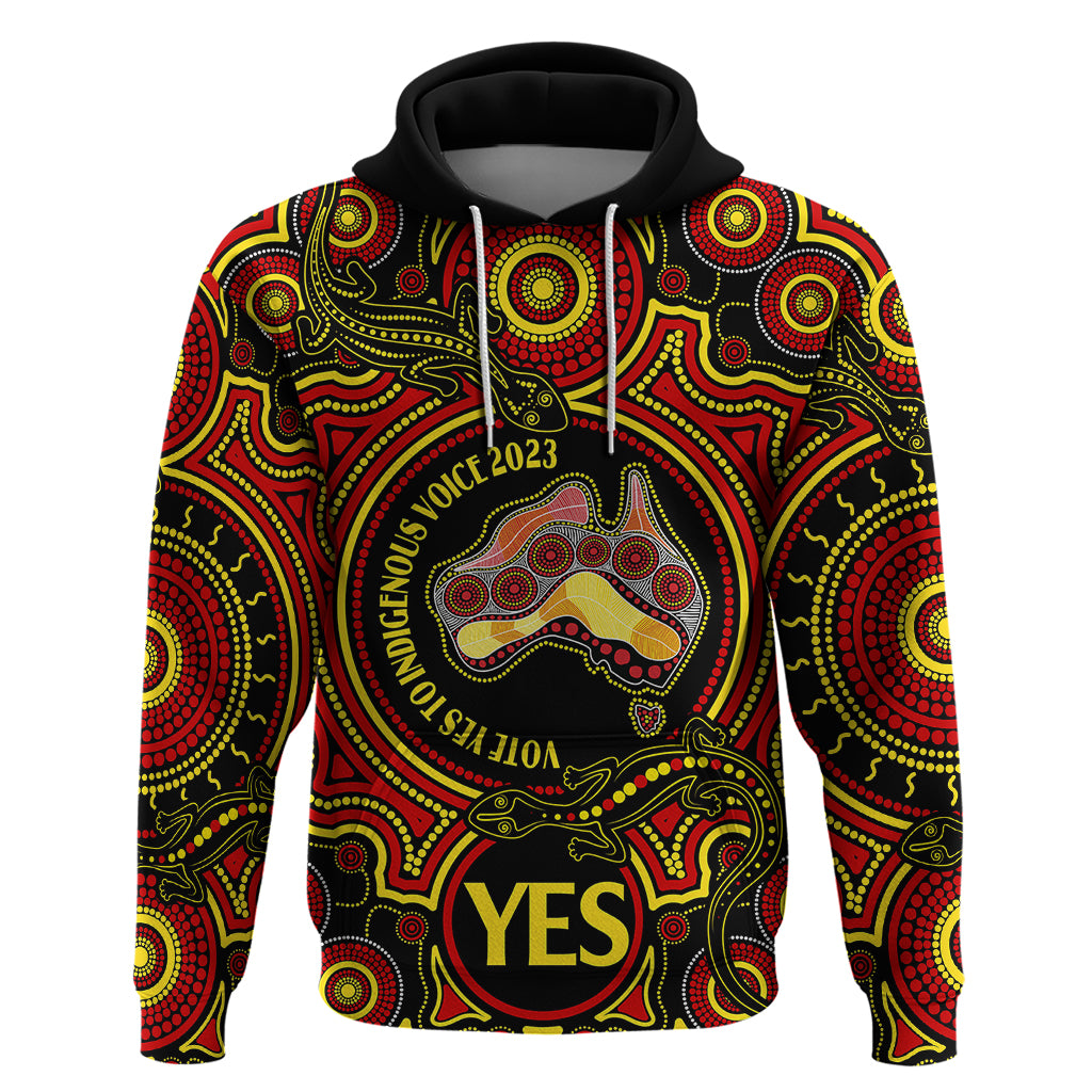 australia-vote-yes-hoodie-indigenous-voice-2023-maps-to-parliament-australia